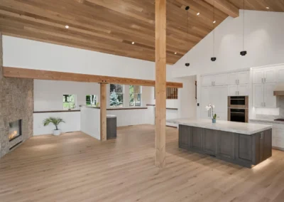 Custom home construction at 114 Crystal Canyon